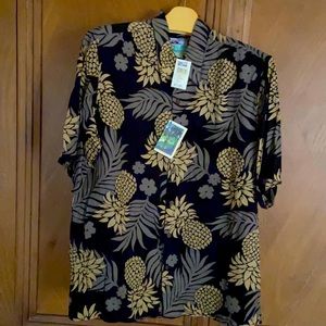 Reyn Spooner casual shirt with pocket—“Luau or cruise ready”  also dressy casual